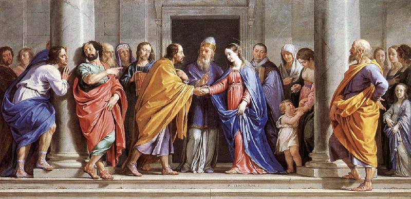 Philippe de Champaigne The Marriage of the Virgin China oil painting art